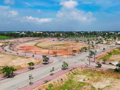 Đất đường Trần Thủ Độ 126m2, ngang 6m -  dài 21m đường 17m view Sông Hoài và sát biển An Bàng Hội An 1
