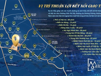 Đất đường Trần Thủ Độ 126m2, ngang 6m -  dài 21m đường 17m view Sông Hoài và sát biển An Bàng Hội An 5