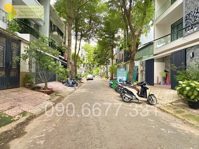 ‼ khu phân lô đặng thùy trâm - hẻm 10m có vỉa hè - 75m2 xây mới ngang gần 5m 0
