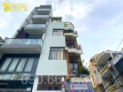 Phú nhuận - mặt tiền hẻm kinh doanh - 5 tầng ngang 5.5m - lô góc thông thoáng 0