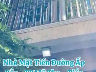 Bán nhà mặt tiền đường ấp bắc, tp. mỹ tho   giá siêu rẻ 4