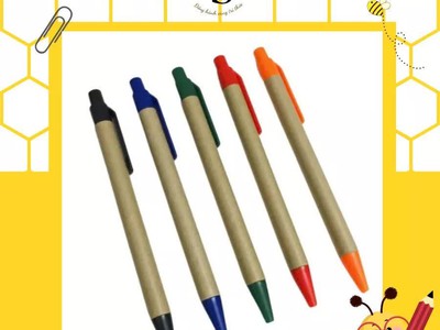 Bút Giấy Kraft Tái Chế BeeStudy   Sống Xanh Mỗi Nét Viết 0