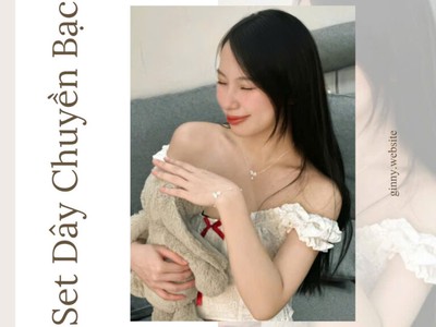Set Dây Chuyền Bạc Cho Nữ 0