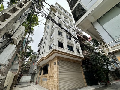 Tin thật 100  bán apartment lô góc 110m2 x 20ch tại hoàng quốc việt - ô tô tránh - dt 2,6 tỷ/năm 0