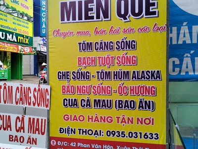 Sang gấp mặt bằng kinh doanh hải sản tươi sống - chợ đại hải, hóc môn 2