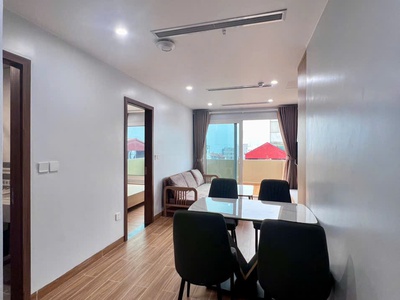 Cho thuê căn hộ 2n1k  full nội thất - ô tô tránh nhau trước nhà 0