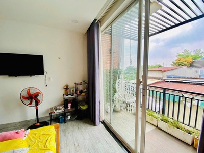 Bán nhà 2 tầng gò vấp, view bờ kè tham lương  hẻm 7m có lề   lê đức thọ, giá 4 tỷ 500 triệu  còn 4