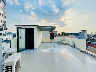 Bán chdv 5 phòng thu nhập sẵn 20 triệu/tháng, thống nhất, gò vấp, ngang 5.8m nở hậu, giá chỉ 5 tỷ 2