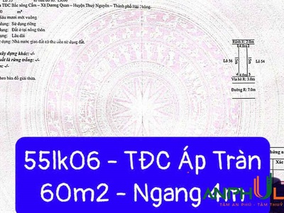 Cần bán lô đất hàng hiếm TĐC Áp Tràn, Phường Thủy Nguyên   xã Dương Quan , Hải Phòng 4
