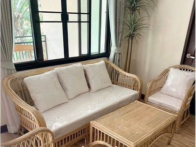 Sofa mây tự nhiên hiện đại phòng khách 5