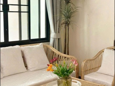 Sofa mây tự nhiên hiện đại phòng khách 3
