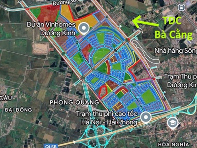 Bán đất 120m khu phân lô tái định cư Vinhomes Dương Kinh giá 3x triệu/m2 2