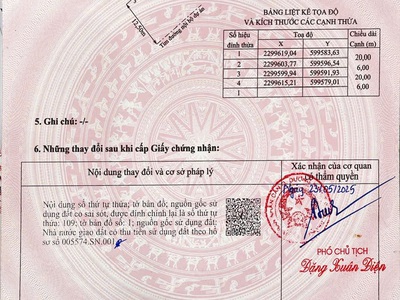 Bán đất 120m khu phân lô tái định cư Vinhomes Dương Kinh giá 3x triệu/m2 1