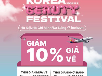 Asiana Airlines ưu đãi giảm 10 giá vé đi Seoul 0