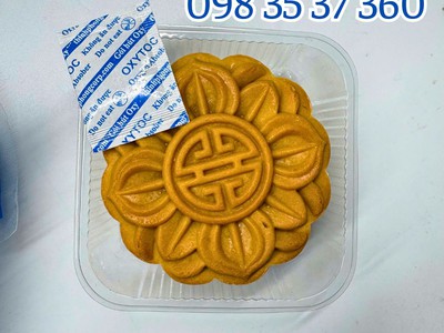 Chống mốc bánh trung thu bằng gói hút Oxyen 2