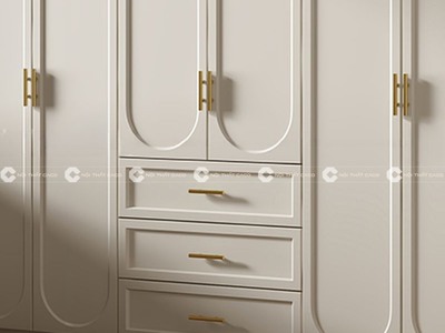 Tủ Quần Áo Gỗ MDF Thiết Kế Hiện Đại Sang Trọng 1