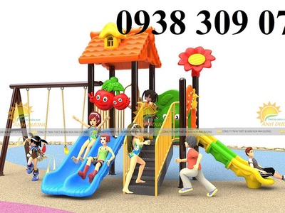 Cầu trượt xích đu giá rẻ,cầu trượt liên hoàn ngoài trời LH 0
