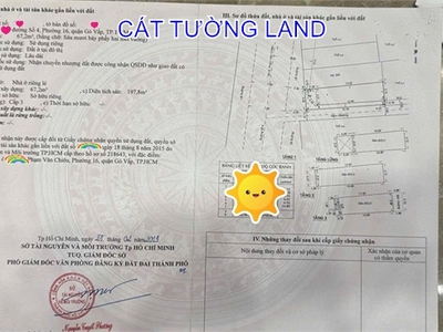 Bán nhà 4 tầng   4x15m  mặt tiền phường 16, cách phạm văn chiêu 50m, chỉ 9.65 tỷ 2