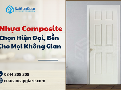 Cửa Nhựa Composite Lựa Chọn Hiện Đại, Bền Đẹp Cho Mọi Không Gian 1