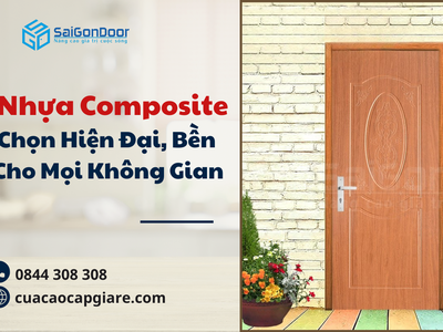 Cửa Nhựa Composite Lựa Chọn Hiện Đại, Bền Đẹp Cho Mọi Không Gian 2