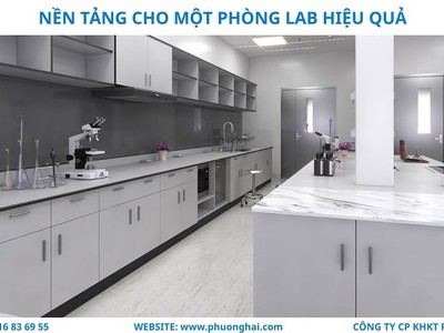 Bàn thí nghiệm trung tâm   áp tường NỀN TẢNG CHO LAB HIỆU QUẢ 0