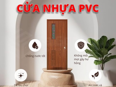 Cửa nhựa PVC Đài Loan 1