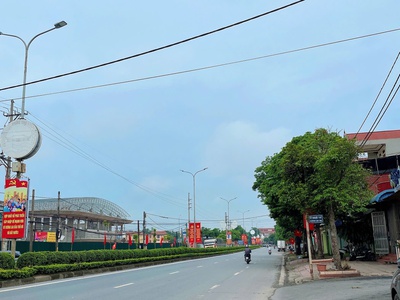 Bán lô góc 110m2,phúc thọ hà nội,ô tô vào đất ,view hồ điều hoà 0