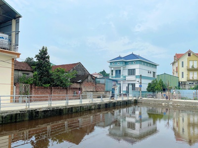 Bán lô góc 110m2,phúc thọ hà nội,ô tô vào đất ,view hồ điều hoà 1