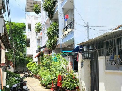 Bán nhà hẻm 4m,  trục, 2 mặt tiền hẻm, 54 mv,2pn,2wc, shr, hoàn công only 4.8ty 3