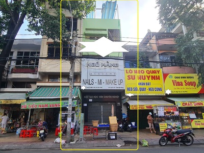 Hiếm-cho thuê nhà mặt tiền chợ hiệp tân 64m  ,2 lầu st - gần chung cư 2