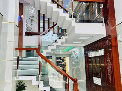 Bán nhà 4 tầng mới   hẻm xe hơi thông   gần lê văn quới   giá hơn 6 tỷ 1