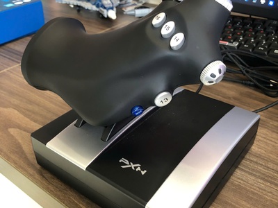 Cần lái máy bay  Joystick  PXN-2119PRO 1,49kg màu đen. Tình trạng: tốt 1