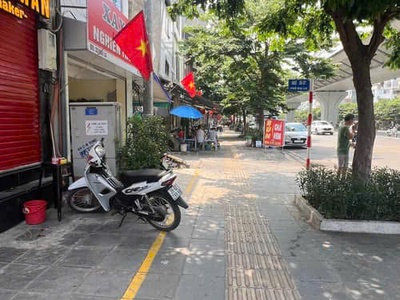 Mặt phố đại la, vỉa hè đá bóng, oto dừng đỗ, kinh doanh đỉnh 0