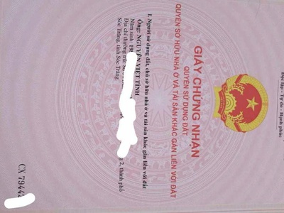Chính chủ bán đất mặt tiền kênh cầu xéo   p5, tp. sóc trăng 1