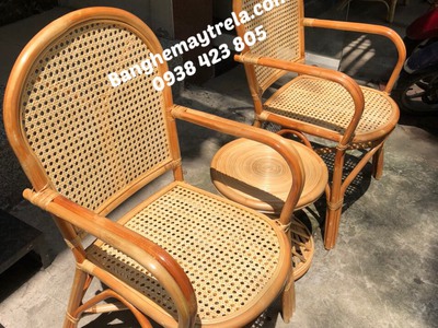 Ghế mây tự nhiên lưới mắt cáo giá rẻ 4
