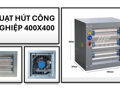 Quạt thông gió công nghiệp 400x400 thông dụng 0
