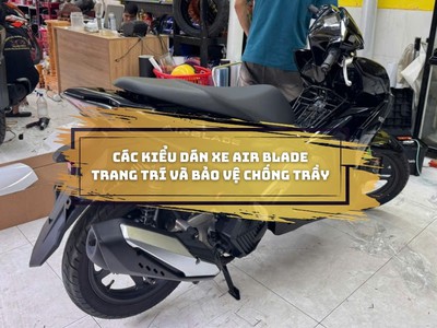Top các kiểu dán xe Air Blade đẹp và chống trầy hiệu quả nhất hiện nay 0