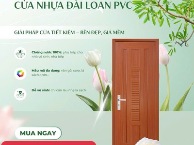 Cửa Nhựa Đài Loan 1