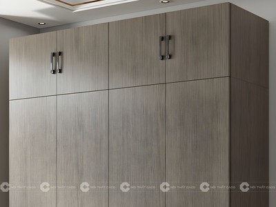 Tủ Quần Áo Gỗ Công Nghiệp MDF Cánh Mở Cao Cấp 0
