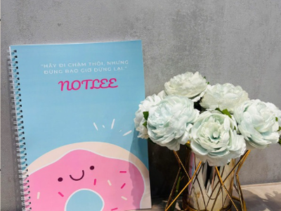 Sổ Tay Trang Trí Donut Dễ Thương - Biến không Gian Trang Trí Độc Đáo 0