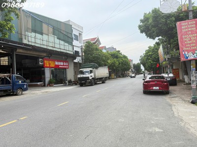 Bán nhanh lô góc 3 mặt tiền   trung tâm thị trấn thứa, lương tài, bắc ninh 1