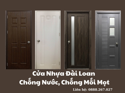 Cửa Nhựa Đài Loan Chống Nước, Chống Mối Mọt 0