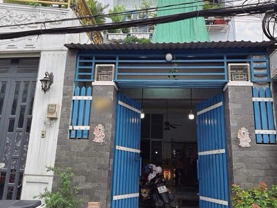Nhà mặt tiền kinh doanh gần gò xoài   64m2   đường 7m xe tải   nhà đẹp giá tốt 0