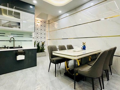 Nhà 5 tầng cao cấp gần tên lửa   khu phân lô đồng bộ   full nội thất   sổ hoàn công 2025 4
