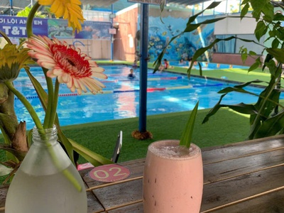 Sang nhượng quán cafe view hồ bơi tại hòa xuân, cẩm lệ, đà nẵng 3