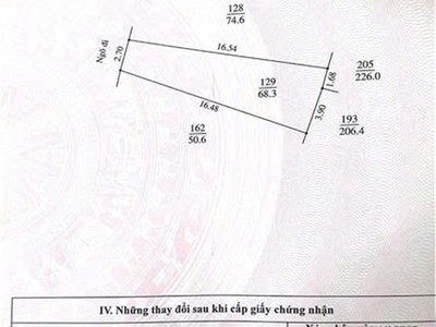 Chính chủ cần bán lô đất tặng căn nhà cấp 4 tại khu 4, p.tân bình, hải dương 1