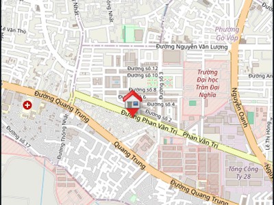 Ngộp bank bán góc 2mt phan văn trị, p10, quận gò vấp đối diện cityland 1