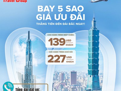 STARLUX Airlines ưu đãi bay Đài Bắc giá chỉ từ 139 USD 1