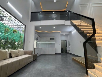 Nhà ngay chợ hóc môn 2 căn chung 1 sổ cực chất, 5mx12m nhà đẹp và sang trọng 2