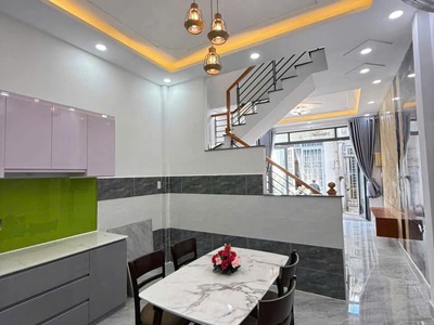 Nhà mới cực đẹp 1 lầu 4mx10m 1 xẹt nguyễn thị kiểu tân thới hiệp ngay metro q12 2